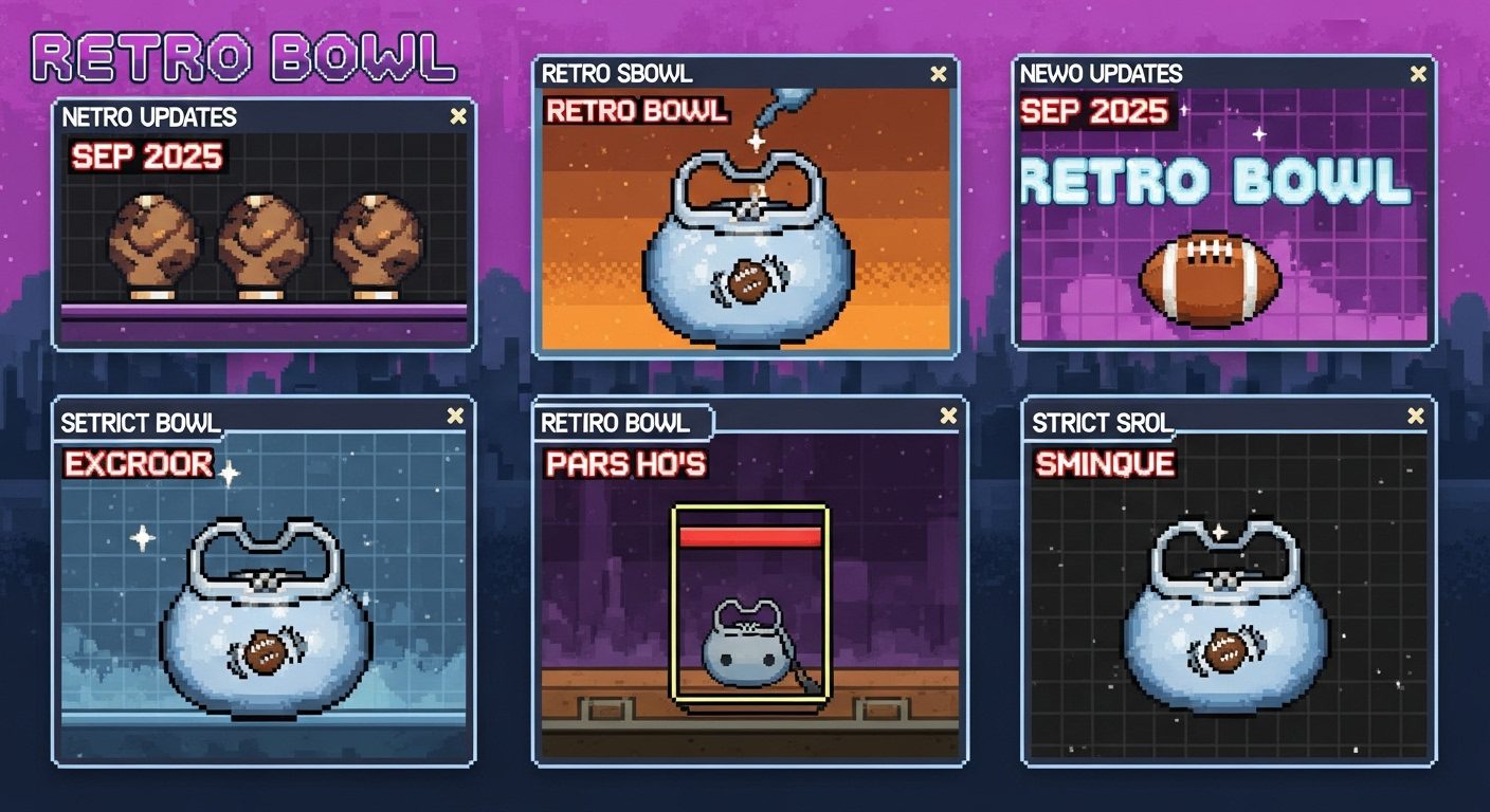 Exciting Announcements in Retro Bowl New Updates - Sep 2025